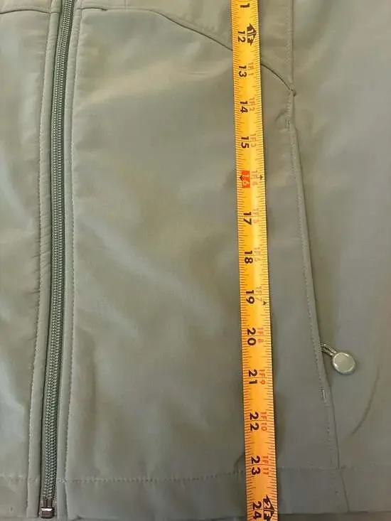 Black Diamond Women's Full-Zip Fleece-Lined Softshell Jacket Green Size Medium - Picture 13 of 13